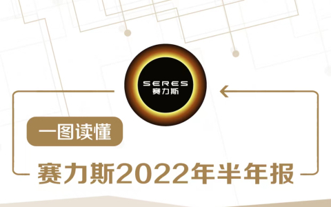 赛力斯公布2022半年度业绩：营收同比增长68.14% 新能源业务增长380.8%